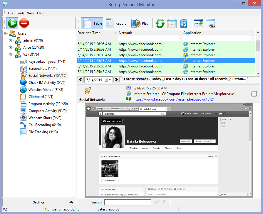 Screen monitoring software for mac